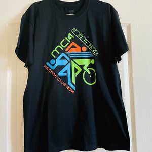 Mens Graphic Tshirt Mileage Club 2014 MC14 Size L NWOT